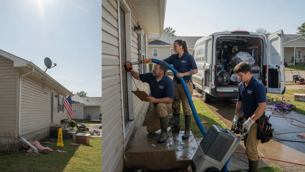 Ceiling Water Damage Restoration in Kinston, AL near me